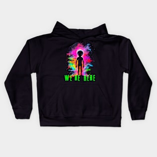 We're Here #3 Kids Hoodie